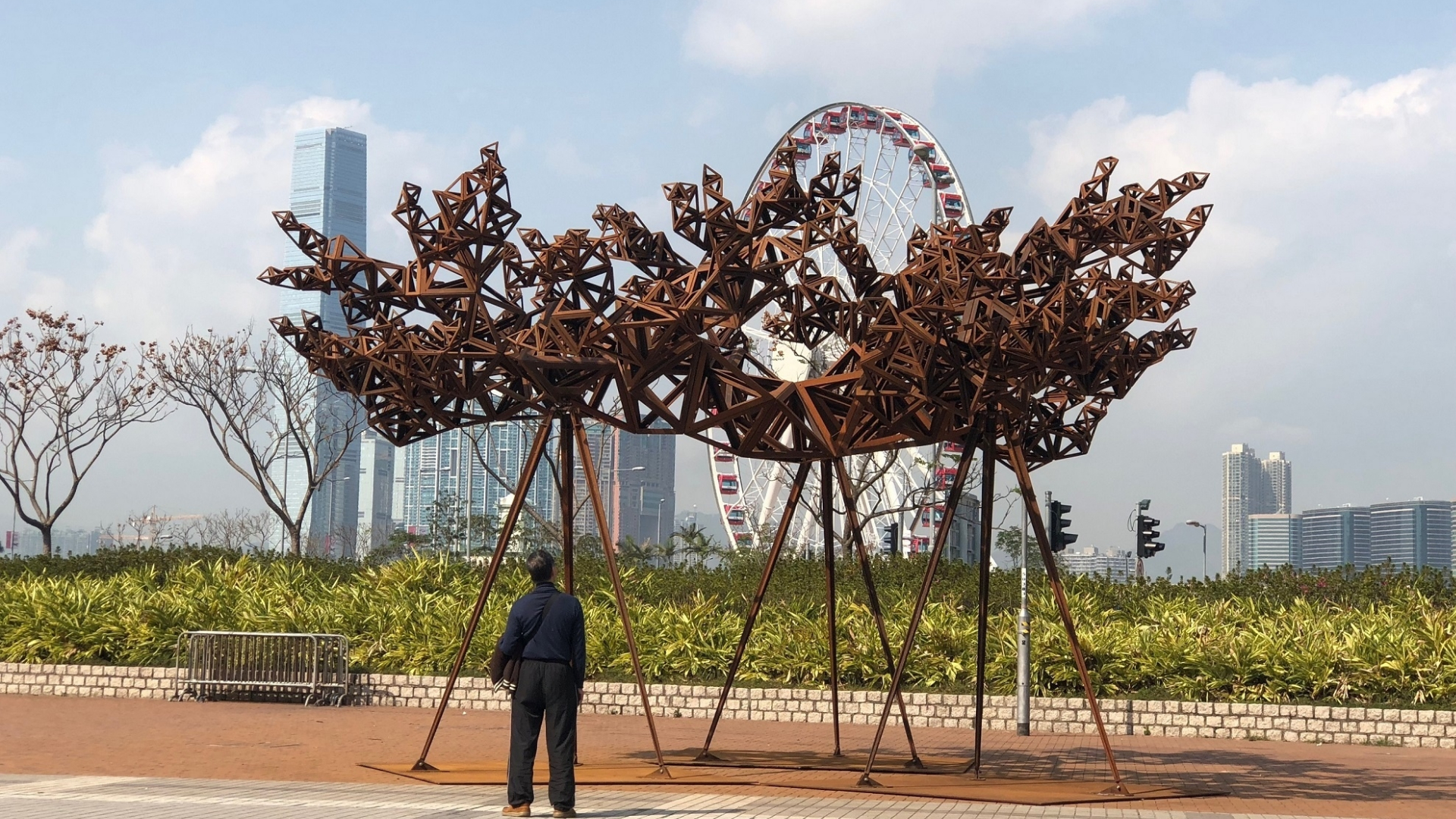 Harbour Arts Sculpture Park 2018 Hong Kong - public engagement
