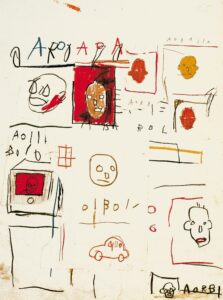 Jean-Michel Basquiat. Untitled, 1981